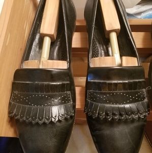 Men's Black Wingtip- Johnston and Murphy - Suze 12